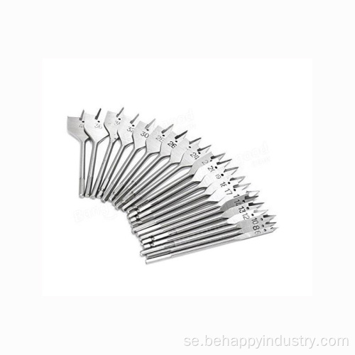 10st träbearbetning spade borr bit set